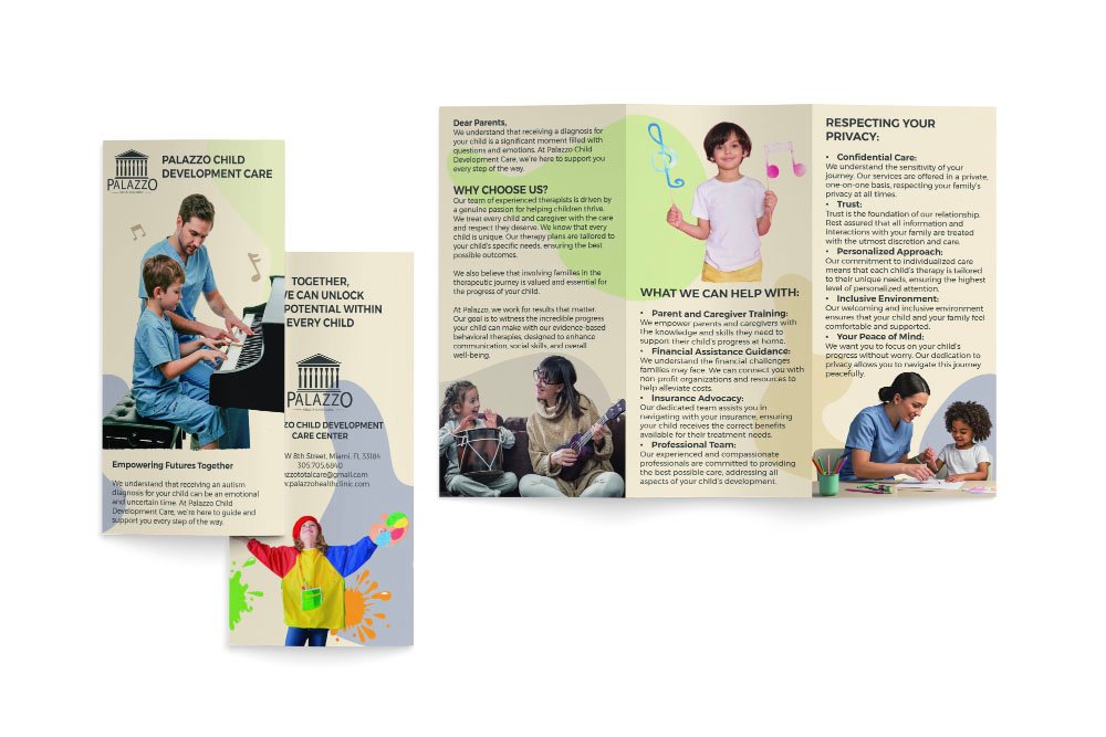 PRINTING WORKS_0007_A4 Trifold Brochure Mockup